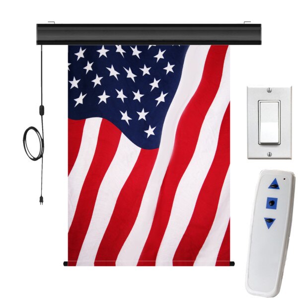 Custom Printed Remote-Controlled Backdrop 36